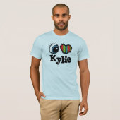 I Heart (Liebe) Kylie T-Shirt (Vorne ganz)