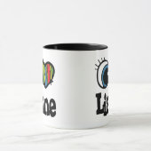 I Heart (Liebe) Lianne Tasse (Zentrum)