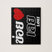 I Heart (Liebe) Loei, Isan, Thailand Puzzle (Vertikal)