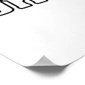 I Heart (Liebe) Maha Sarakham, Isan, Thailand Poster (Ecke)