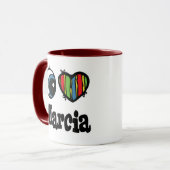 I Heart (Liebe) Marcia Tasse (Vorderseite Links)
