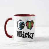 I Heart (Liebe) Micky Tasse (Links)
