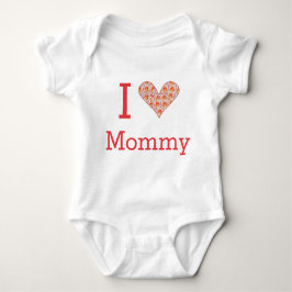 I Heart Liebe Mommy Säugling T - Shirt