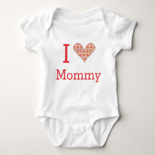 I Heart Liebe Mommy Säugling T - Shirt