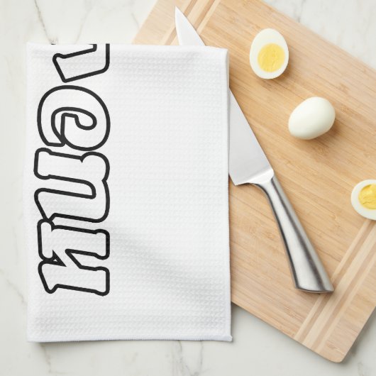 I Heart (Liebe) Nong Khai, Isan, Thailand Geschirrtuch (Viertel Falte)