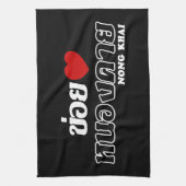 I Heart (Liebe) Nong Khai, Isan, Thailand Geschirrtuch (Vertikal)
