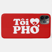 I Heart (Liebe Pho (Tôi PHỞ) vietnamesische Sprach Case-Mate iPhone Hülle (Rückseite (Horizontal))
