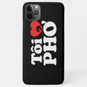 I Heart (Liebe Pho (Tôi PHỞ) vietnamesische Sprach Case-Mate iPhone Hülle (Rückseite)