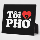 I Heart (Liebe Pho (Tôi PHỞ) vietnamesische Sprach Fotoplatte (Seite)