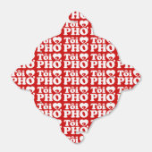 I Heart (Liebe Pho (Tôi PHỞ) vietnamesische Sprach Geschenkschachtel (Ungefaltet)
