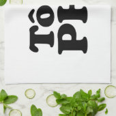 I Heart (Liebe Pho (Tôi PHỞ) vietnamesische Sprach Geschirrtuch (Gefaltet)