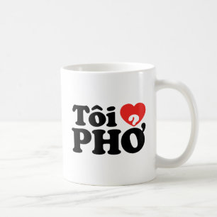 I Heart (Liebe Pho (Tôi PHỞ) vietnamesische Sprach Kaffeetasse