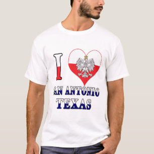 I Heart Liebe San Antonio Texas T-Shirt