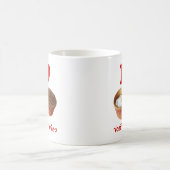 I Heart [Liebe] Sticky Rice [Khao Niao] - Thai Isa Kaffeetasse (Mittel)