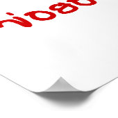 I Heart [Liebe] Sticky Rice [Khao Niao] - Thai Isa Poster (Ecke)