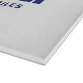 I Heart (Liebe) Thailand Thai Sprachskript Schneidebrett (Ecke)