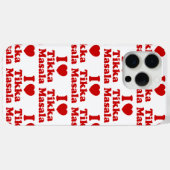 I Heart (Liebe) Tikka Masala Case-Mate iPhone Hülle (Rückseite (Horizontal))