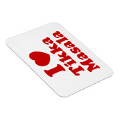 I Heart (Liebe) Tikka Masala Magnet (Rechte Seite)