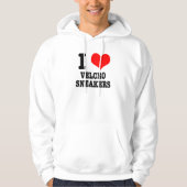 I HEART (LIEBE) Velosneaker Hoodie (Vorderseite)