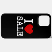 I HEART [LIEBE] VERKAUF Case-Mate iPhone FALL Hülle (Rückseite (Horizontal))