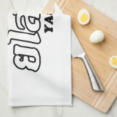 I Heart (Liebe) Yasothon, Isan, Thailand Küchentuch (Viertel Falte)