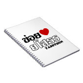 I Heart (Liebe) Yasothon, Isan, Thailand Notizblock (Rechte Seite)