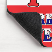 I Heart Liebe Yorktown Texas Mousepad (Ecke)