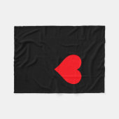 I Heart Louis First Name I Love D Stuff Premium Tr Fleecedecke (Vorderseite (Horizontal))