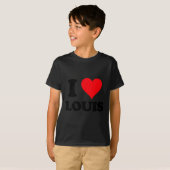 I Heart Louis First Name I Love D Stuff Premium Tr T-Shirt (Vorne ganz)