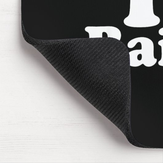 I Heart Love Bailey  Mousepad (Ecke)