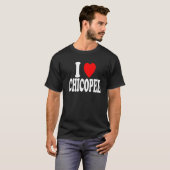 I Heart (Love) Chicopee Travel Tourism Destination T-Shirt (Vorne ganz)