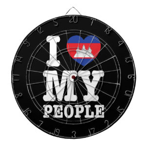 I Heart (Love) Dartscheibe