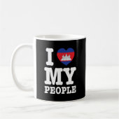 I Heart (Love) Kaffeetasse (Links)