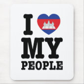 I Heart (Love) Mousepad (Vorne)