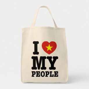 I Heart (Love) My Viet People Tragetasche