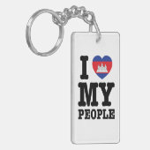 I Heart (Love) Schlüsselanhänger (Vorderseite links)