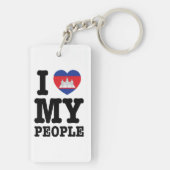 I Heart (Love) Schlüsselanhänger (Rückseite)