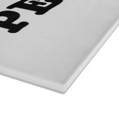 I Heart (Love) Schneidebrett (Ecke)