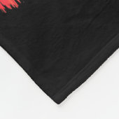 I Heart Love To Finger Paint Cute Couple Valentine Fleecedecke (Ecke)