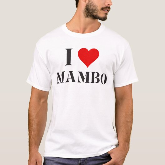 I heart Mambo T - Shirt (Vorderseite)