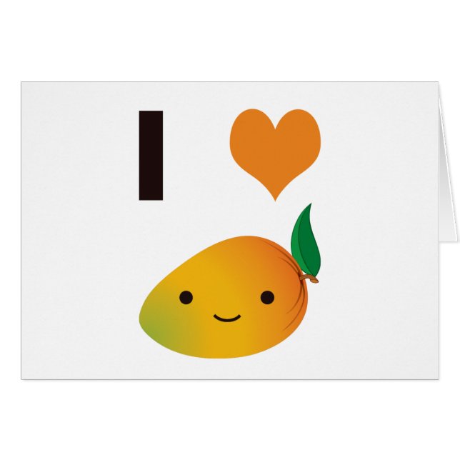 I Heart Mango (Vorderseite (Horizontal))