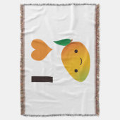 I Heart Mango Decke (Vorderseite Vertikal)