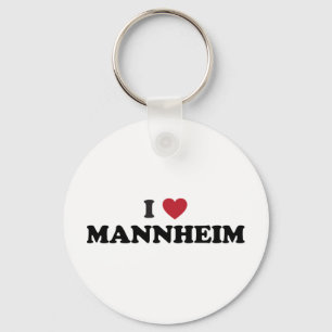 I Heart Mannheim Deutschland Schlüsselanhänger