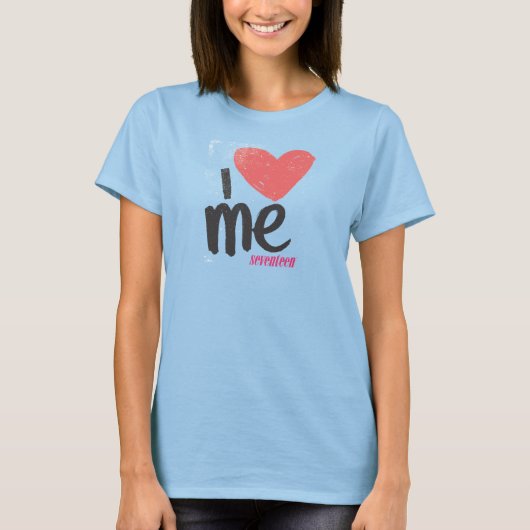 I Heart Me Pink T-Shirt (Vorderseite)
