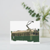 I heart Melbs Tram Postcard Postkarte (Stehend Vorderseite)