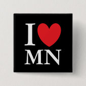 I Heart Minnesota Button (Vorderseite)