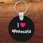 I Heart Minnesota Schlüsselanhänger (Vorderseite)