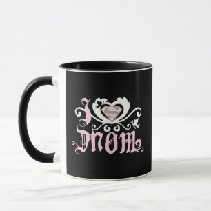 I Heart Mom  Pink Tasse