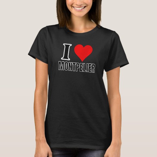 I Heart Montpelier T-Shirt (Vorderseite)