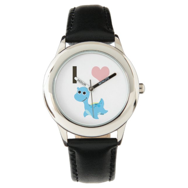 I Heart Nessie Armbanduhr (Vorderseite)